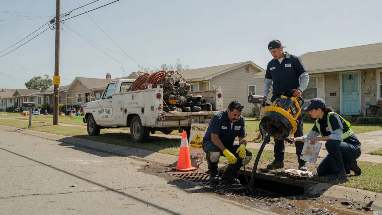 Drain Cleaning in Lower Peach Tree, AL near me